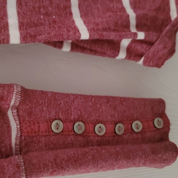 New York Proof Excellence Striped Long Sleeve Tee Size Small - Picture 8 of 9